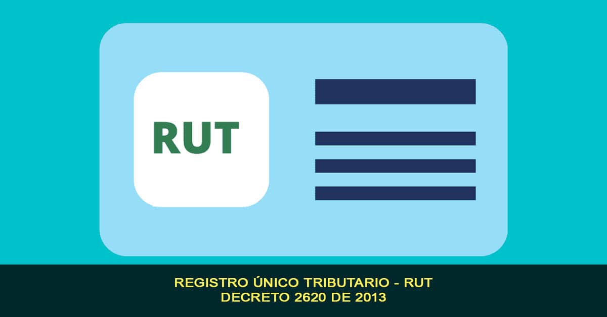 Registro único tributario - RUT, Decreto 2620