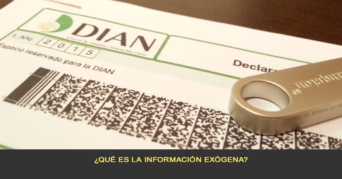 ¿Qué es la información Exógena?