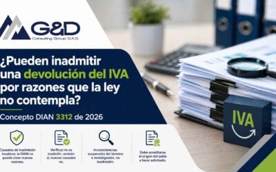 Una Cosa Es Verificar La Informacion Presentada Por El Contribuyente Y Otra Muy Distinta Es Inadmitir La Solicitud 400x250 ¿Pueden inadmitir una devolución del IVA por razones que la ley no contempla? – Concepto DIAN No. 3312 de 2026