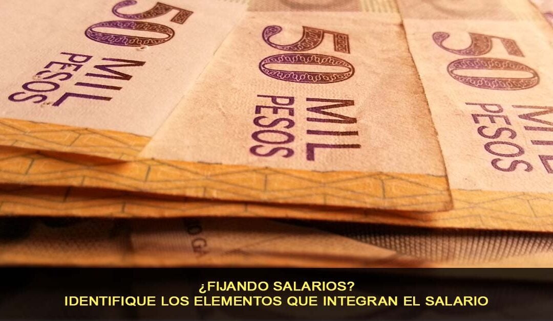 Identificar los elementos que integran el salario