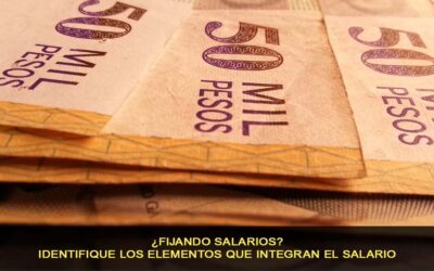 Identificar los elementos que integran el salario