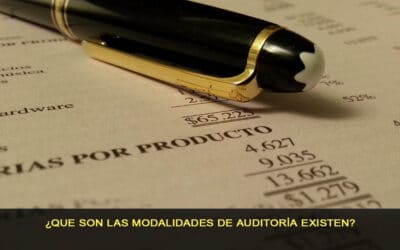 ¿Cuáles son las modalidades de auditoría existen?