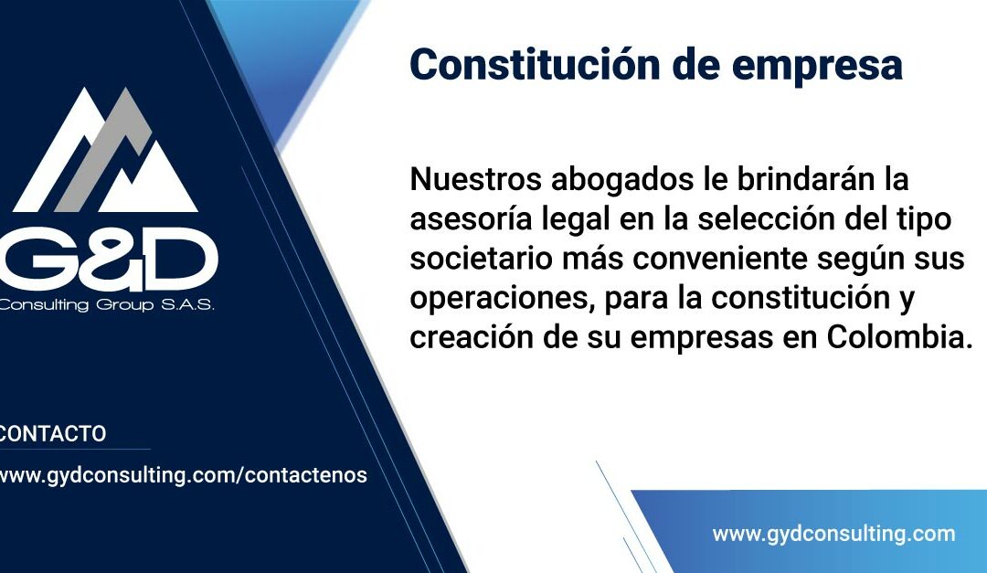 Constitución de empresa Bogotá