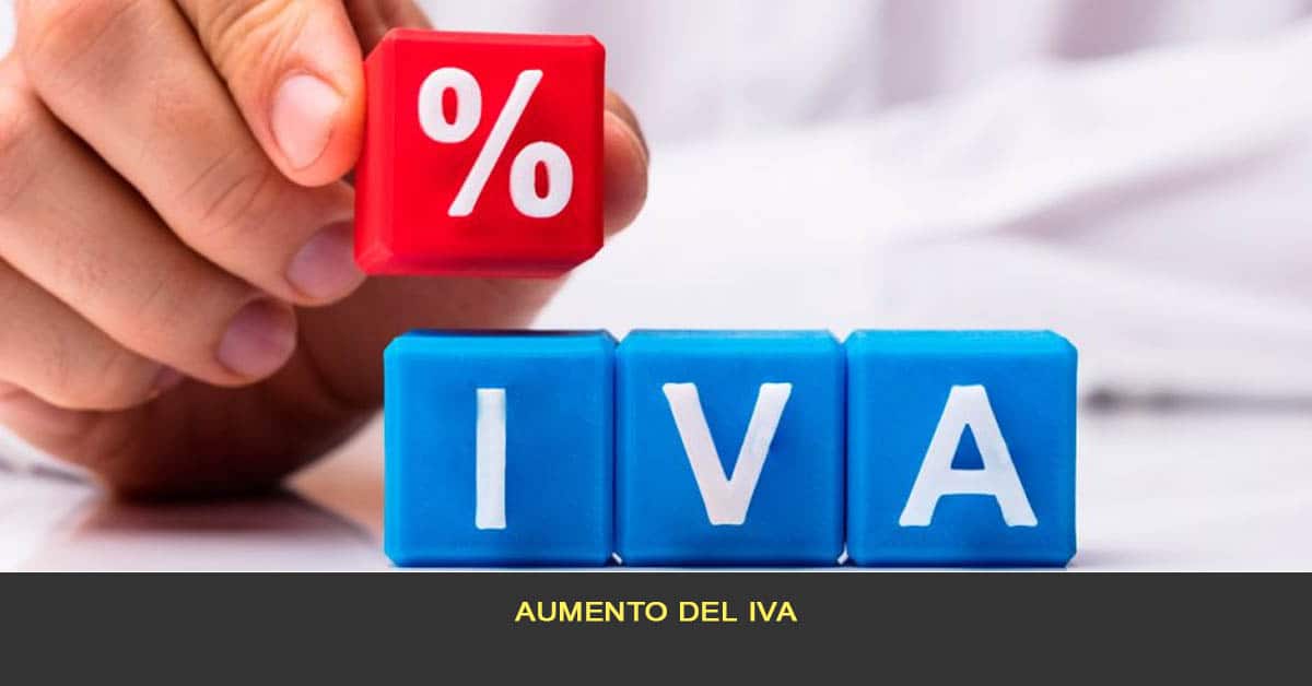 Aumento del IVA