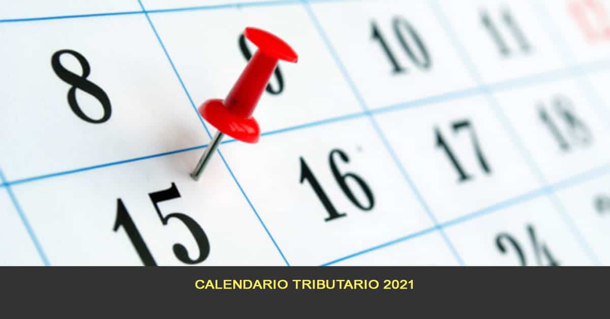 Calendario tributario 2021