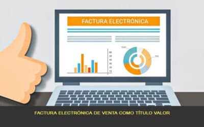 Factura electrónica de venta como título valor