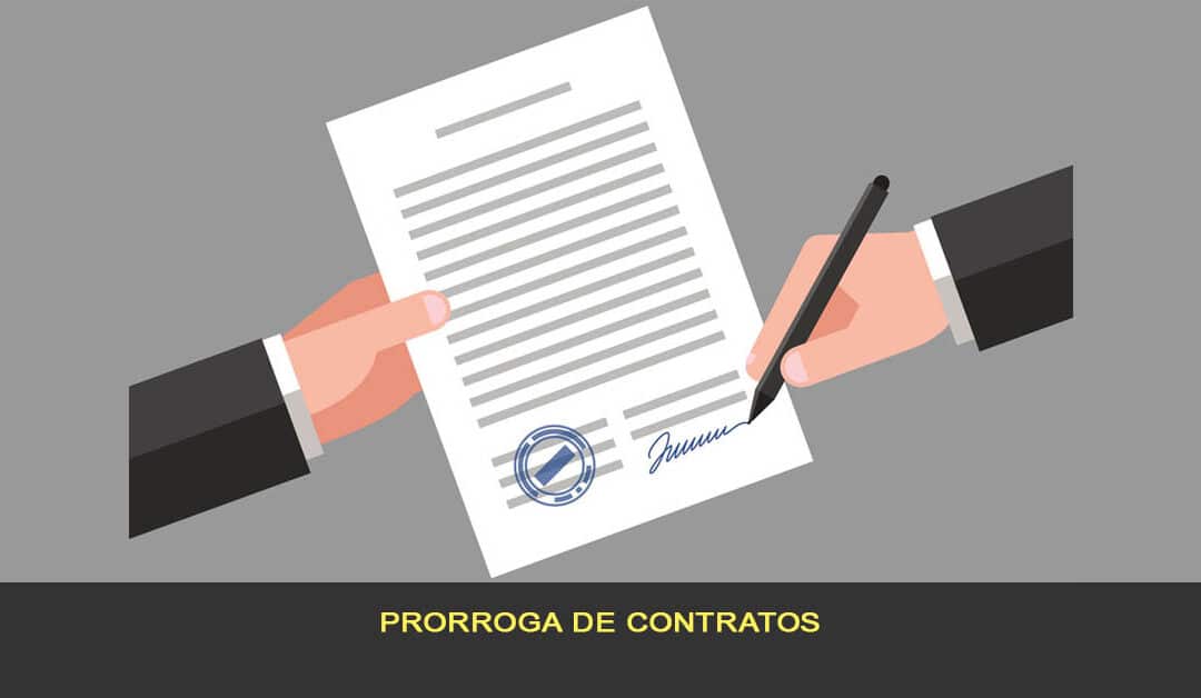 Prórroga de contratos