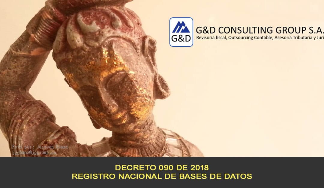 Decreto 090, Registro nacional de bases de datos