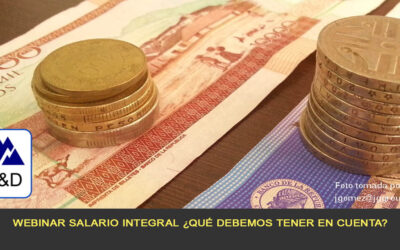 Webinar Salario integral ¿Qué debemos tener en cuenta?