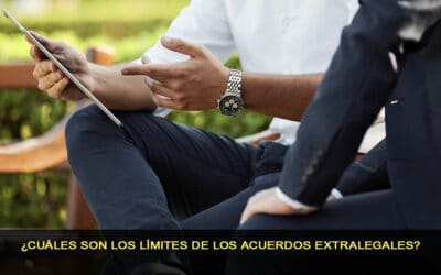 ¿Cuáles son los límites de los acuerdos extralegales?