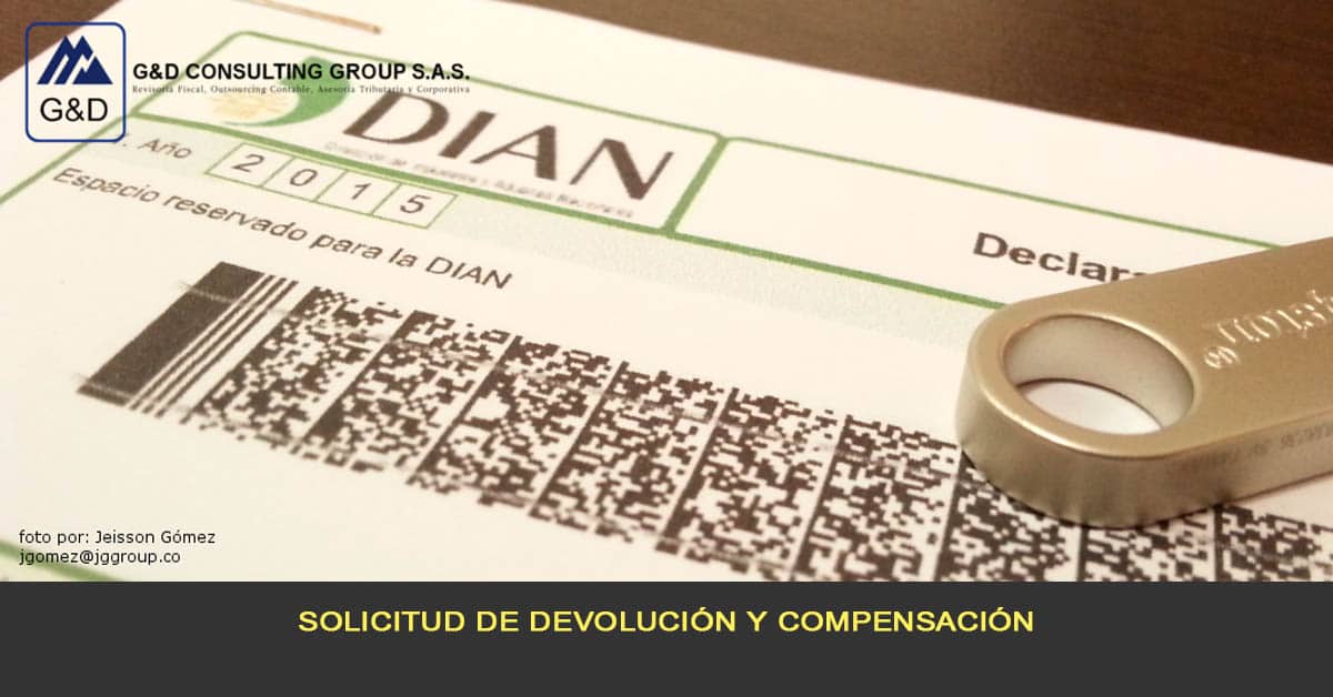 Solicitud de devolución y compensación