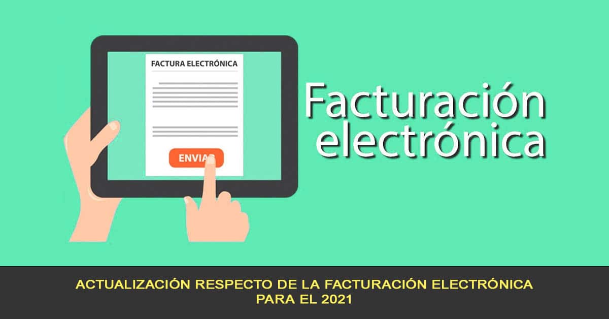 Actualización de la facturación electrónica