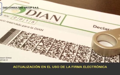 Actualización en el uso de la firma electrónica