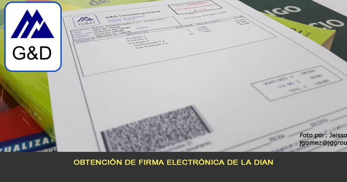 obtención de firma electrónica de la DIAN