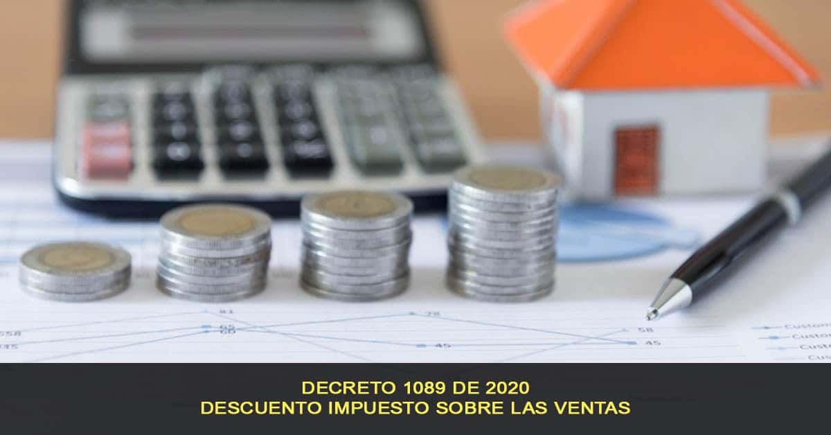 Descuento del impuesto sobre las ventas, Decreto 1089