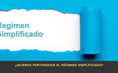 ¿Quiénes pertenecen al régimen simplificado?