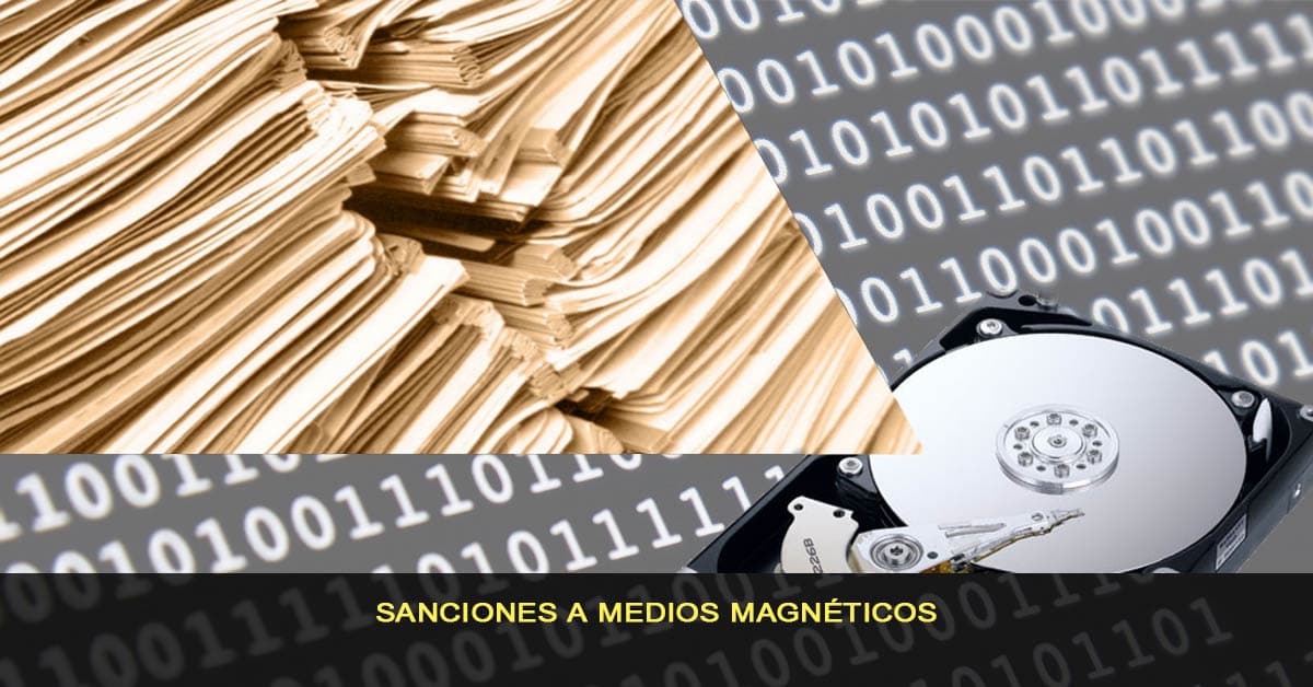 Sanciones medios magnéticos