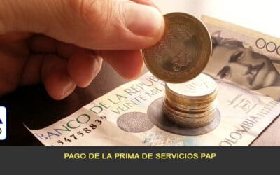 Pago de prima de servicios PAP