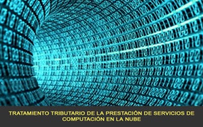 Tratamiento tributario de la prestación de servicios en la nube