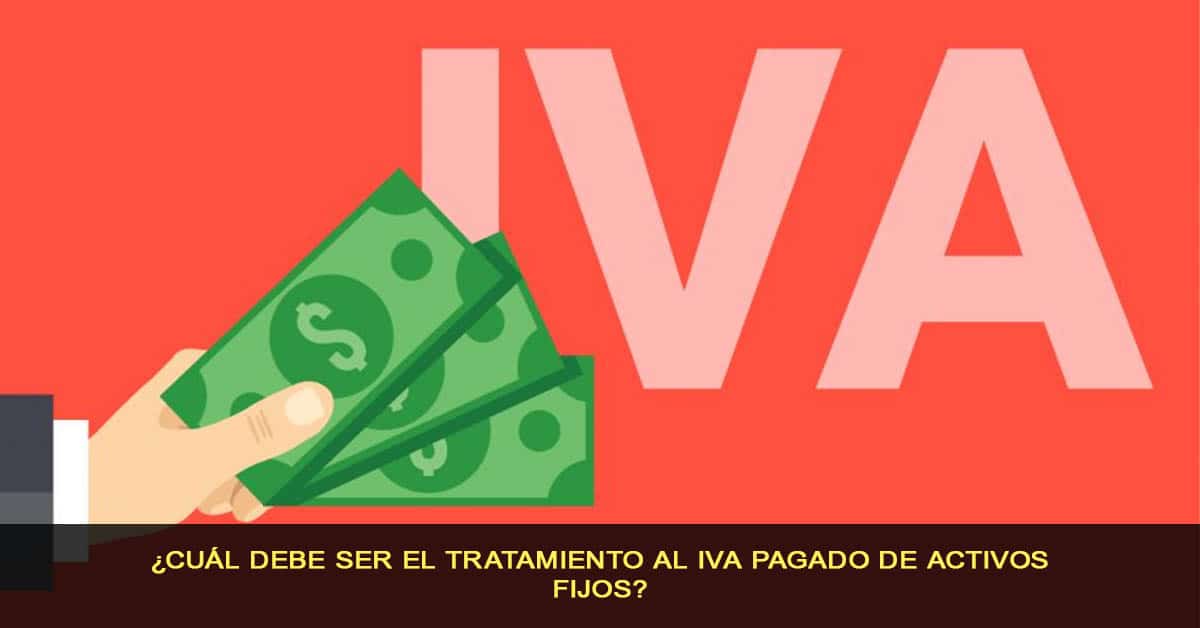 IVA en compra de activos fijos