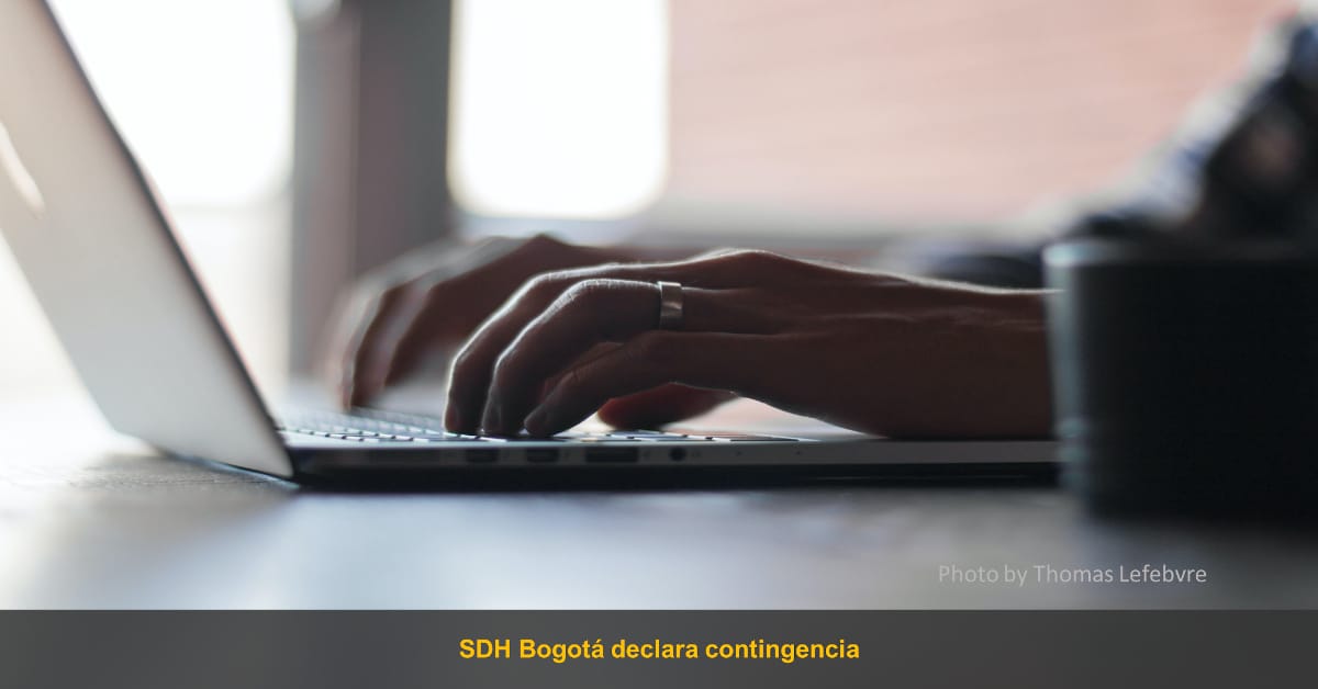 SDH de Bogotá declaró contingencia