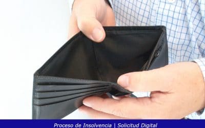 Procesos de insolvencia, solicitud digital