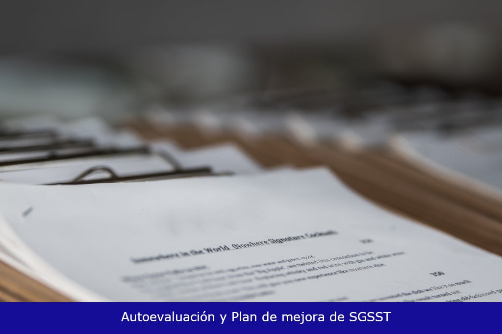 Autoevaluación y Plan de mejora de SGSST