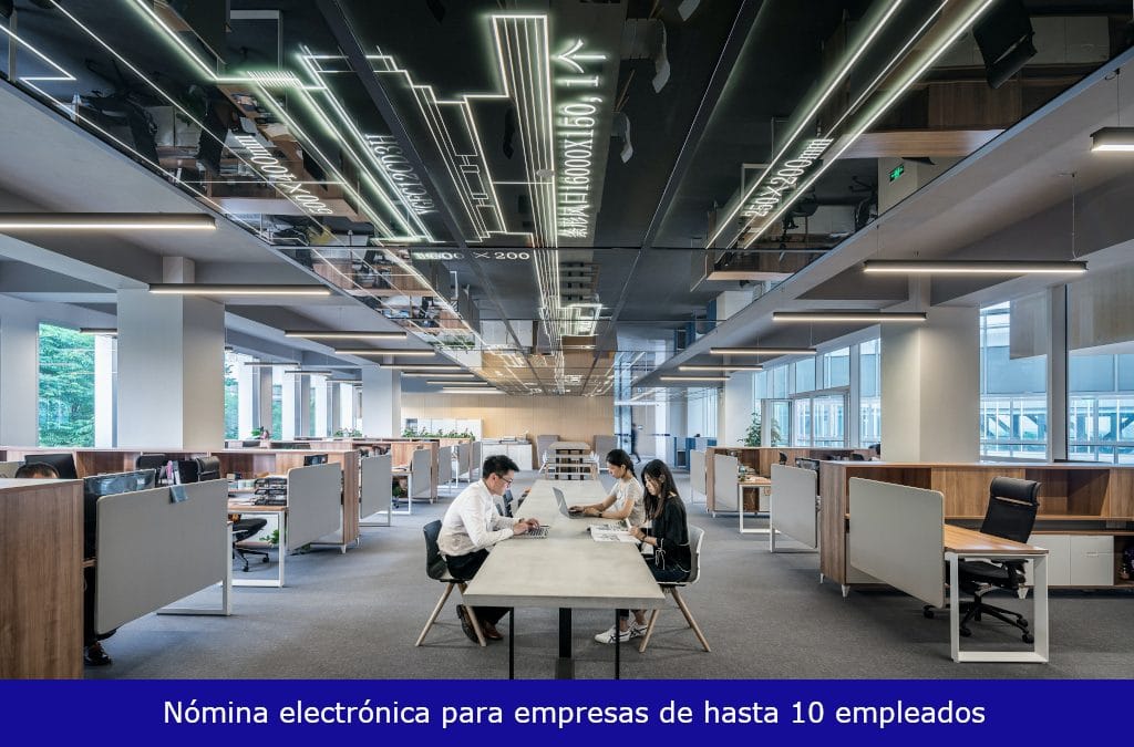 Nómina electrónica para empresas de hasta 10 empleados