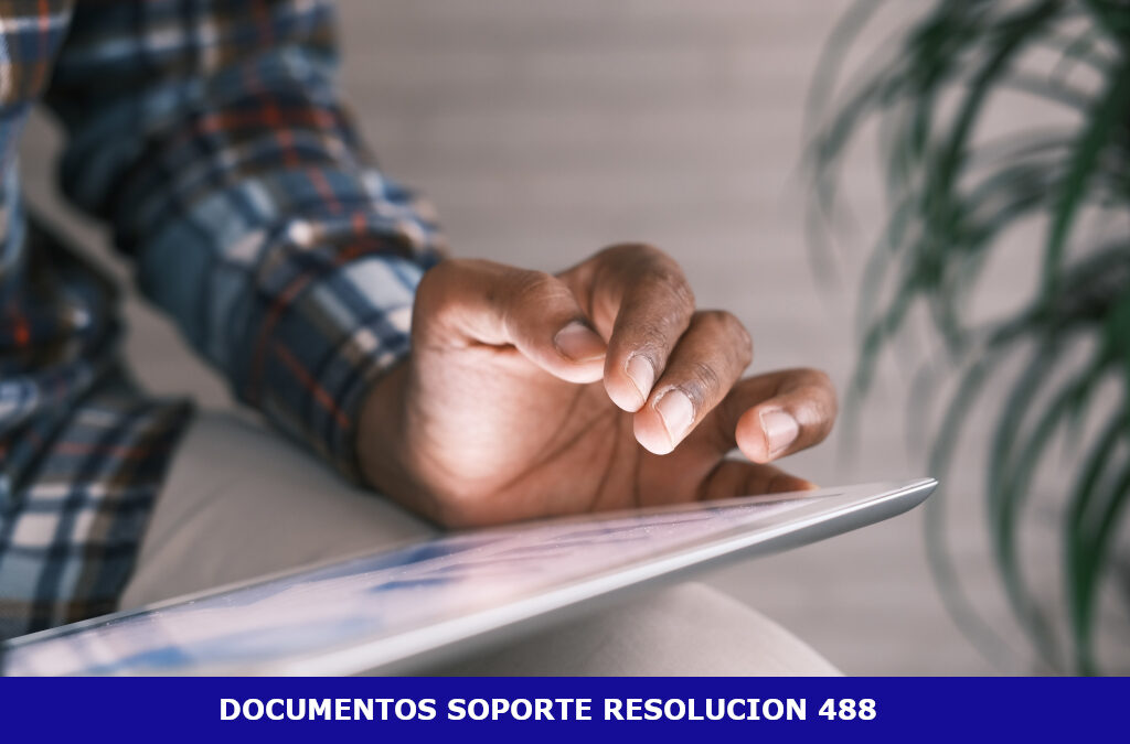 Transmisión de documentos soporte