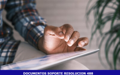 Transmisión de documentos soporte