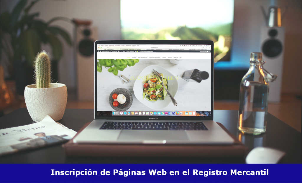 Inscripcion de Paginas Web en el Registro Mercantil