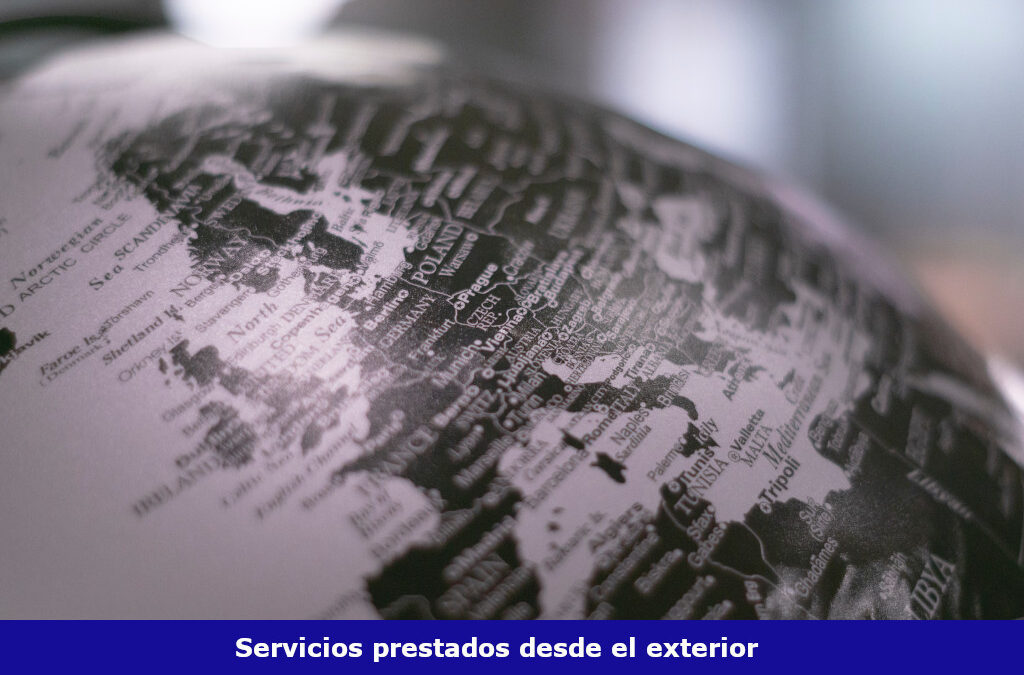 Servicios desde el exterior, Documentos para el RUT