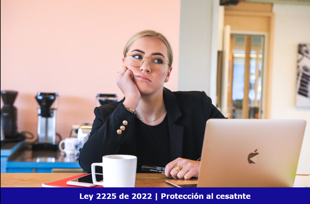 Ley 2225, Protección a cesante