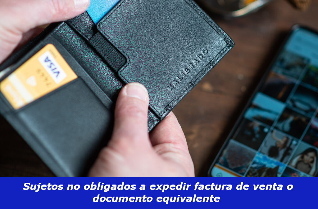 Sujetos no obligados a expedir factura de venta o documento equivalente – DIAN, OFICIO 657