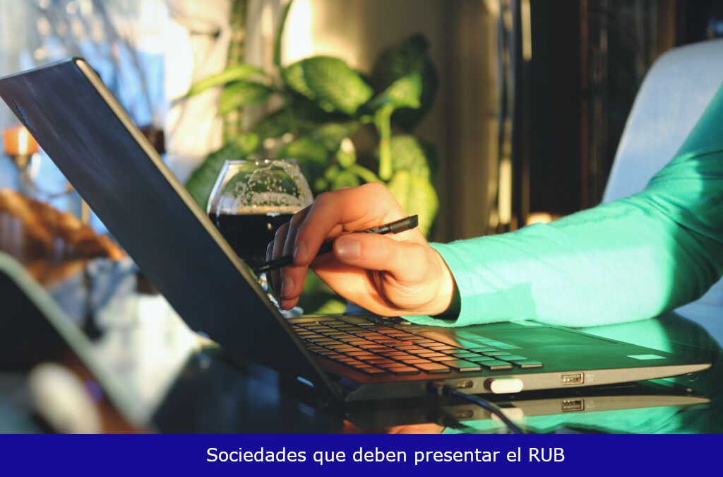 Sociedades que deben presentar el RUB