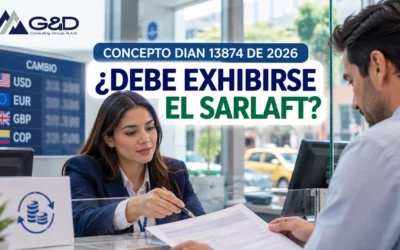 Exhibir Sarlaft Publico Profesionales Cambio 400x250 ¿Es obligatorio exhibir el SARLAFT al público? Concepto DIAN 13874 de 2026